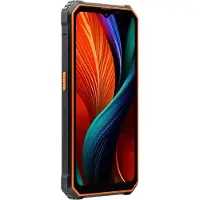 Blackview BV6200 Plus (6.56" - NFC - 128 Go, 8 Go RAM - 11 000 mAh) Orange (128 Go, 6.56", Double SIM), Téléphone portable, Orange