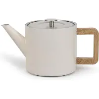 Bredemeijer - Theepot Duet Narvik 1,1L RVS warm wit (111054) (1.10 l)