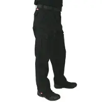 Lee cooper Hommes Pantalon de travail cargo noir LCPNT205-BLK