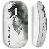 CAPACHEAP Souris sans fil game of thrones winter is coming jeu video