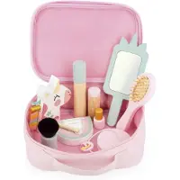 Janod Unicorn Vanity Suitcase Educational Toy Educational Toy Rose Enfants