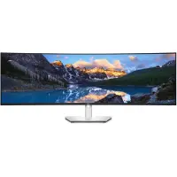 Dell UltraSharp U4924DW (5120 x 1440 pixels, 49"), Moniteur, Noir, Argent