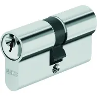 ABUS Cylindre double varié à profil européen - nickelé - 45 x 50 mm - E5