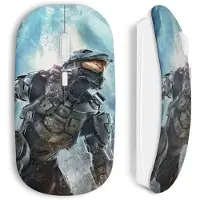 CAPACHEAP Souris sans fil halo video jeu game