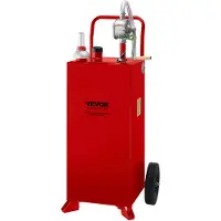 Vevor Chariot de carburant 30 gallons réservoir de stockage de carburant 2 roues