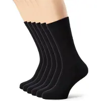 Dim Chaussettes MI CHAUSSETTE COTON PACK X3 hommes - Noir - 43 / 46