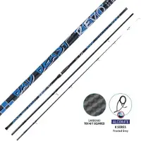 Bad Bass Bad Beast Revo Fuji Surfcasting Rod Argenté 4.30 m / 130 g