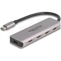 DeLOCK USB 5 Gbps 4 Port USB Type-C Hub mit USB Type-C