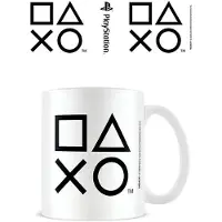 Pyramid Mug Mug Playstation (Shapes - Black)