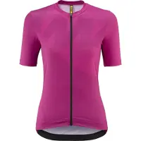 Mavic Icon Graphic Short Sleeve Jersey Rose S Femme