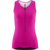 Mavic Aksium Tank Sleeveless Jersey Rose M Femme