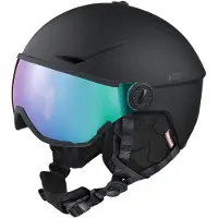 Cairn - Casque de ski/snowboard - Rise Visor Pure Mat Black Cameleon - Taille 54-56 cm - Noir