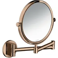 Hansgrohe AXOR UNIVERSAL Circular miroir de rasage, grossissement 1,7 fois, pivotant, inclinable, 42849300