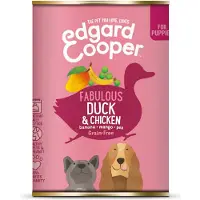 Edgard & Cooper Puppy - Canard et poulet - 6 x 400 g