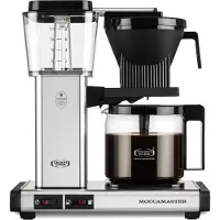 Moccamaster Optio Matt Black, Cafetières à filtre, Noir