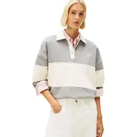 Tommy Hilfiger Sweat-shirt gris chiné / blanc cassé
