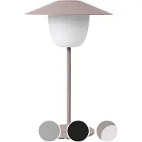Blomus lampe LED mobile ANI LAMP LARGE, lampe, aluminium mat peint par poudrage, White, 66068