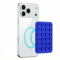 Selencia Support de téléphone à ventouses MagSafe - Cobalt Blue