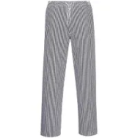 Portwest Pantalon de cuisine Bromley Pied-de-Poule XS