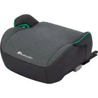 Bebeconfort Manga i-Fix Rehausseur de siège, rehausseur de siège ISOFIX, rehausseur de siège de voiture léger, de 6 à 12 ans, 22-36 kg, 125-150 cm, Tinted Graphite