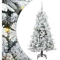 vidaXL Sapin de Noël Artificiel à Branches Articulées Vert 150 cm