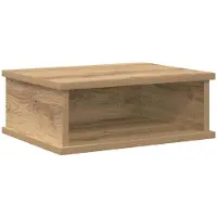 vidaXL Table de chevet Chêne artisanal 40 x 31 x 15 cm