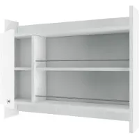 Skye Decor , Knerr - White, Étagères de cuisine, Blanc, panneau de mélamine, 85 x 15 x 65 cm