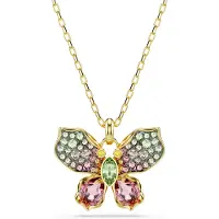Swarovski Chaîne 'Idyllia' bleu / or / vert / rose