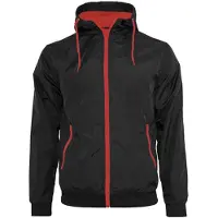 Build Your Brand Windrunner Jacket Noir 5XL Homme