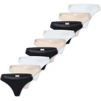 Elle String 'Super Soft' beige / noir / blanc