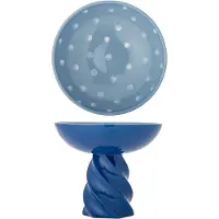 Bloomingville bol bleu Riley