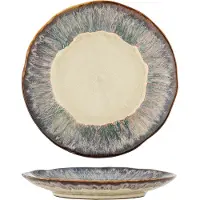 Bloomingville Assiettes Imogen multicolores, lot de 6 pièces