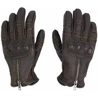 By City Amsterdam Leather Gloves Marron S Homme