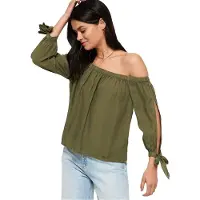 Superdry Helena Long Sleeve Shirt Vert XS Femme