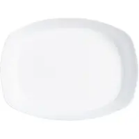 Luminarc Plat À Four Rectangulaire Blanc 38x28cm Smart Cuisine Carine 250°C - Luminarc - Opale Culinaire Extra Léger Et Résistant