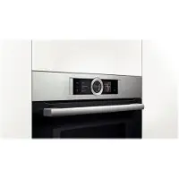 Bosch Série | 8, Four encastrable avec fonction micro-ondes, 60 x 60 cm, inox HMG6764S1