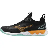 Mizuno Wave Luminous 3 Chaussures de sport d'intérieur Noir UE 40 Hommes,Femmes Noir UE 40