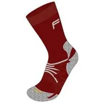 Fuse Hommes, Chaussettes de sport, Randonnée de sécurisation en plein air E 100 / 35-38 Chaussettes de Bourgogne (35 - 38), Rouge