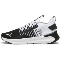 Puma Unisexe, Chaussures de course à pied, Softride Symmetry Fuzion (47), Blanc, Noir, Gris