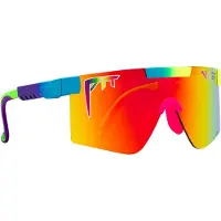 Pit Viper The Pride Original Wide Polarized Sunglasses Multicolore HDPV High Contrast Polarized Polycarbonate Rainbow/CAT3