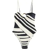 Next Maillot de bain noir / blanc