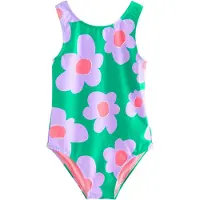 Next Maillot de bain vert clair / violet clair / rose clair / blanc