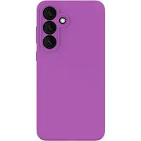 Evelatus Back panel cover Samsung Galaxy S25 FE Premium Magnetic Soft Touch Silicone Case Purple (Samsung Galaxy S25 FE), Coque pour téléphone portable, Violet