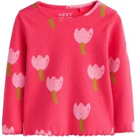 Next T-Shirt kaki / rose / pourpre