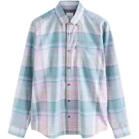 Next Chemise bleu pastel / bleu clair / violet pastel / rose pastel