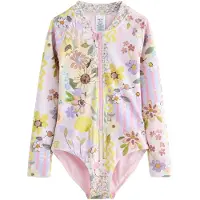 Next Maillot de bain jaune / vert / lavande / rose