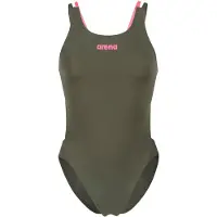 Arena Maillot de bain 'TECH MULTI SOLID' olive / rose