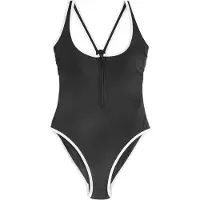 Next Maillot de bain noir / blanc