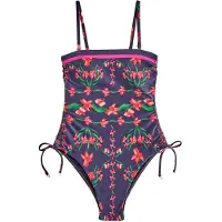 Ted Baker Maillot de bain modelant bleu marine / vert / rose / rouge