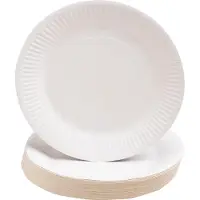 PROnappe 50 assiettes en carton 23,0 x 23,0 cm (50x)